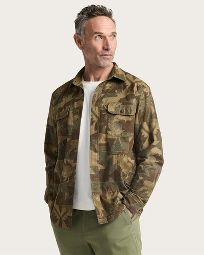 Pendleton Men's Tanner Twill Camo Shirt - 88 Gear