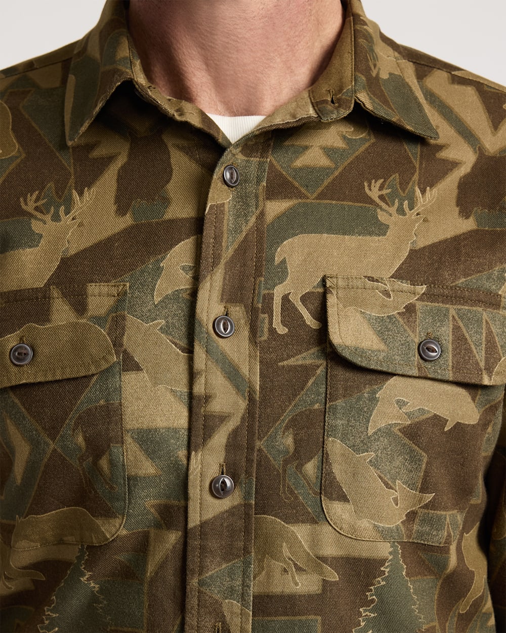 Pendleton Men's Tanner Twill Camo Shirt - 88 Gear
