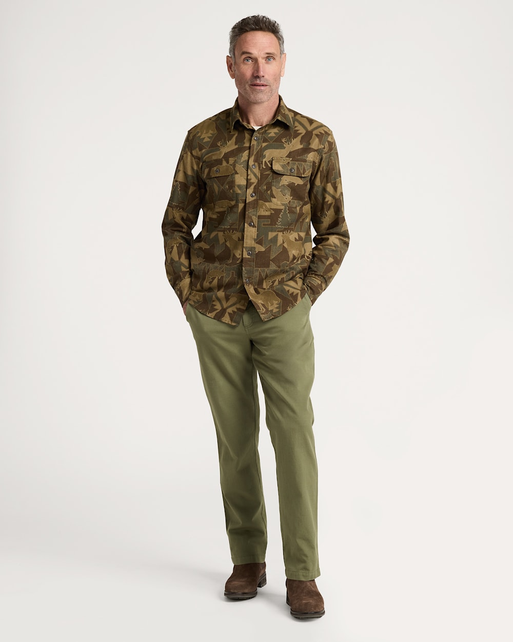 Pendleton Men's Tanner Twill Camo Shirt - 88 Gear
