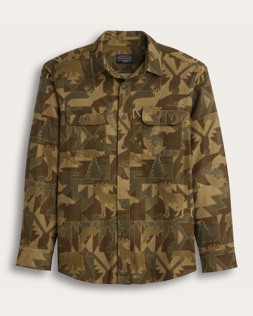 Pendleton Men's Tanner Twill Camo Shirt - 88 Gear