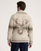 Pendleton Men's Sawtooth Buck Lambswook Zip Cardigan - 88 Gear