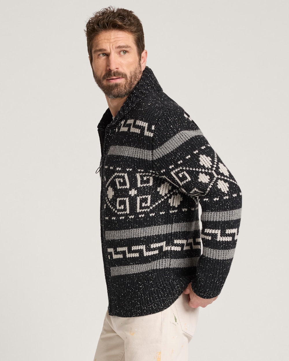 Pendleton Men's Westerley Donegal Lambswool Cardigan - 88 Gear