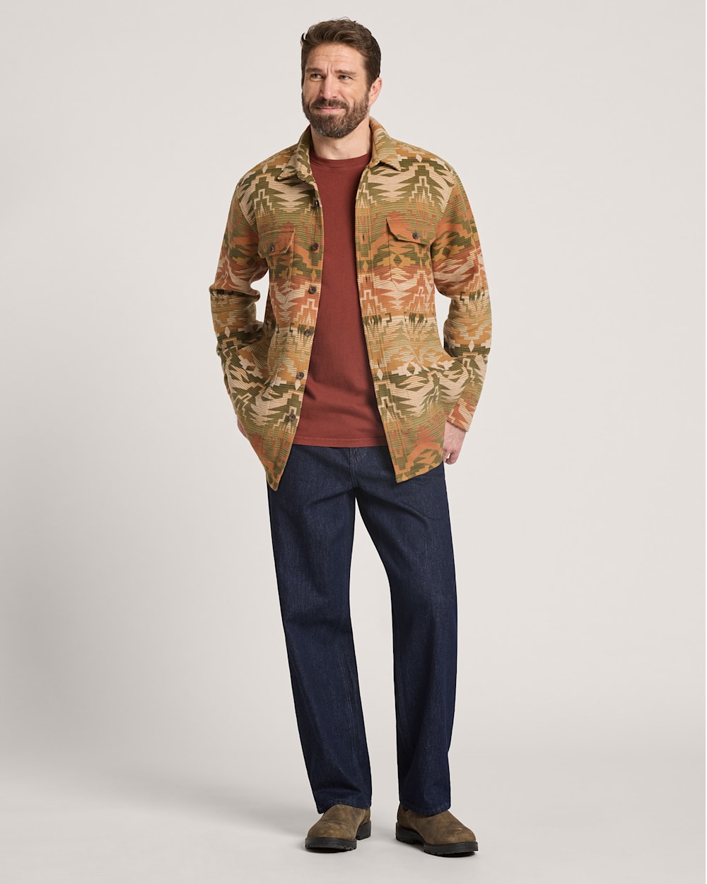 Pendleton Sedona Cotton Chamois Driftwood Shirt - 88 Gear