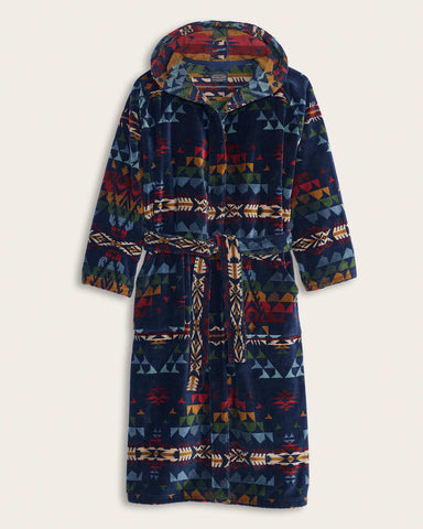 Pendleton Autumn Birch Cotton Terry Velour Bathrobe - 88 Gear