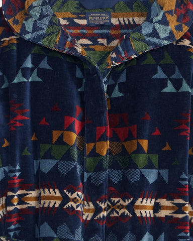 Pendleton Autumn Birch Cotton Terry Velour Bathrobe - 88 Gear