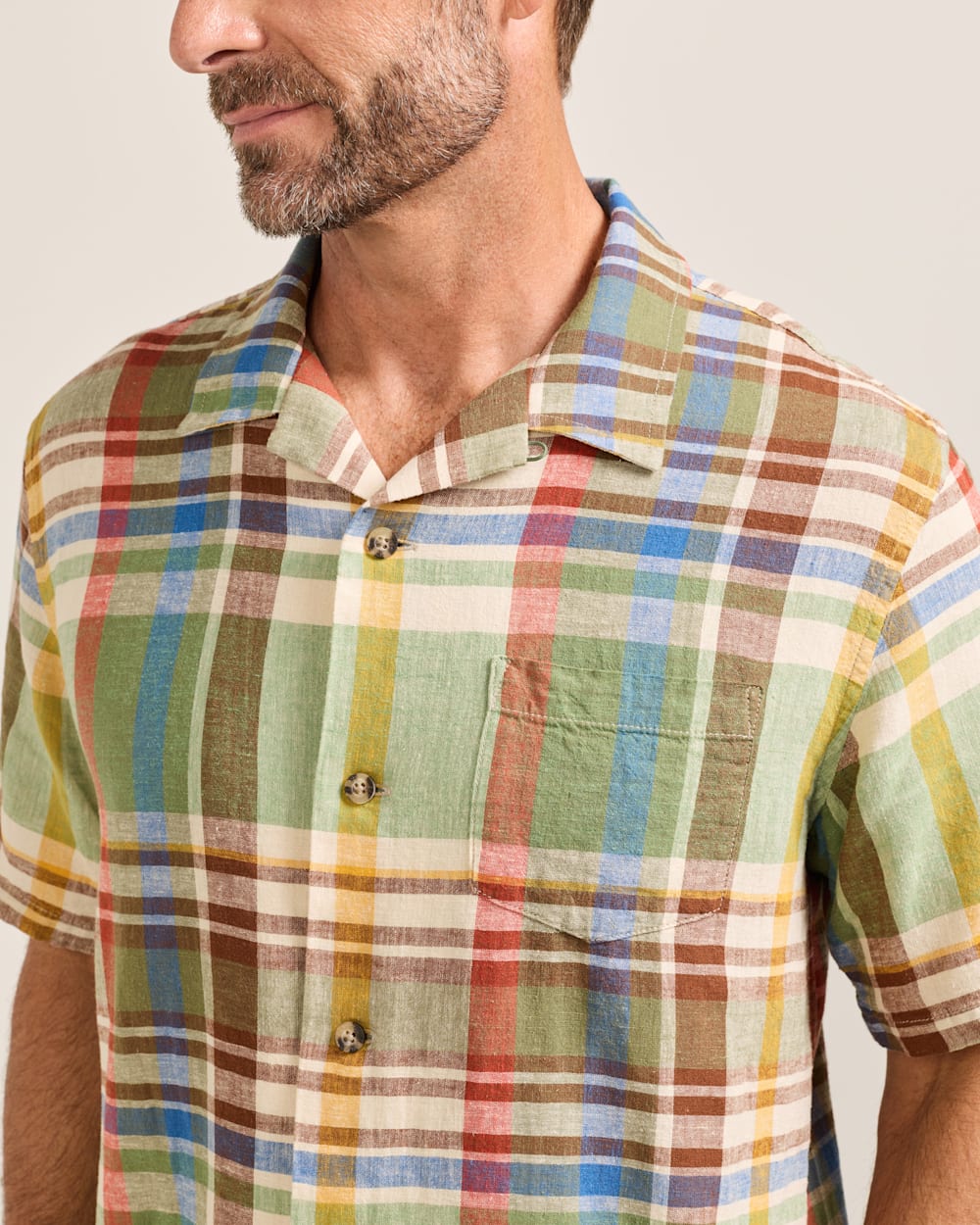 Pendleton Men's Aloha Linen Camp Shirt