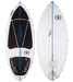 Ronix Flyweight Skimmer Wakesurf Board 2023 - 88 Gear
