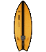 Ronix Koal Classic Fish Wakesurf Board 2024 - 88 Gear