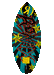 Ronix High Voltage Core Beaux Wakesurf Board 25 - 88 Gear