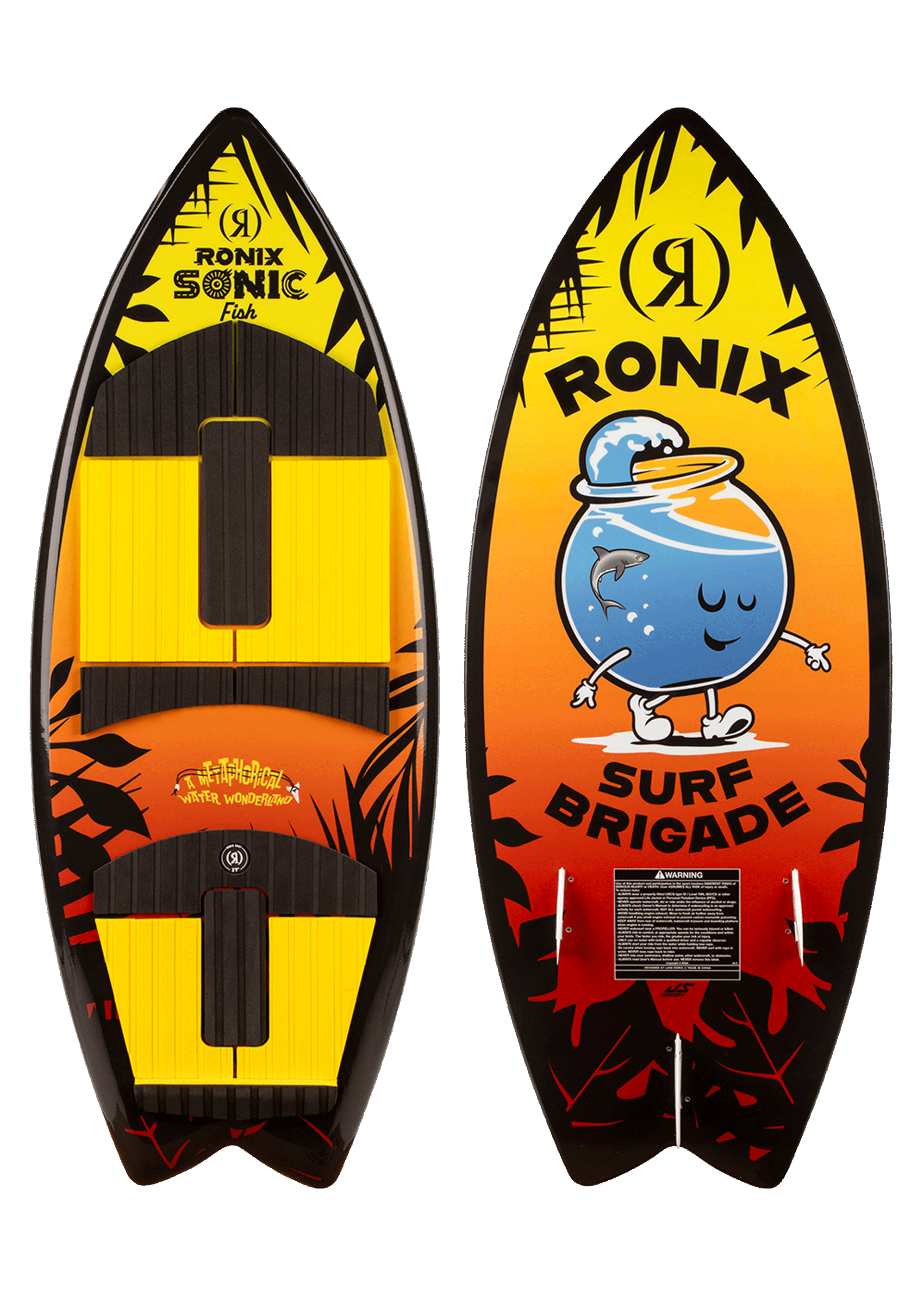 Ronix Sonic Fish Wakesurf Board - 88 Gear