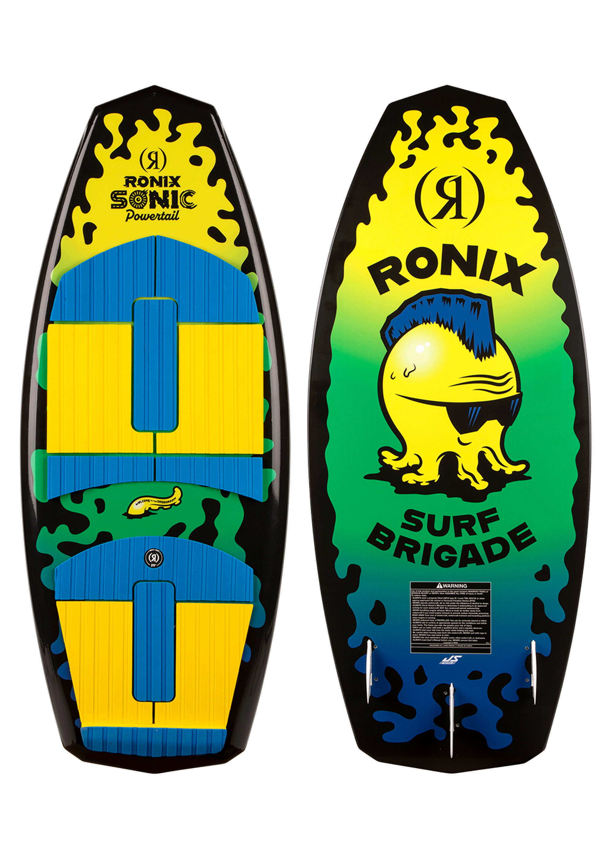 Ronix Sonic Power Tail Wakesurf Board - 88 Gear