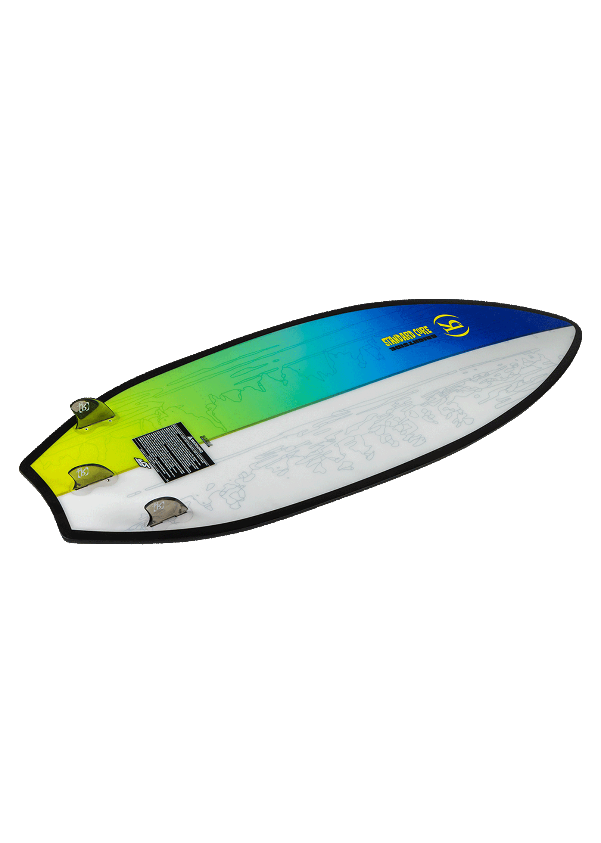 Ronix Standard Core Wakesurf Board w/ Straps 2025 - 88 Gear