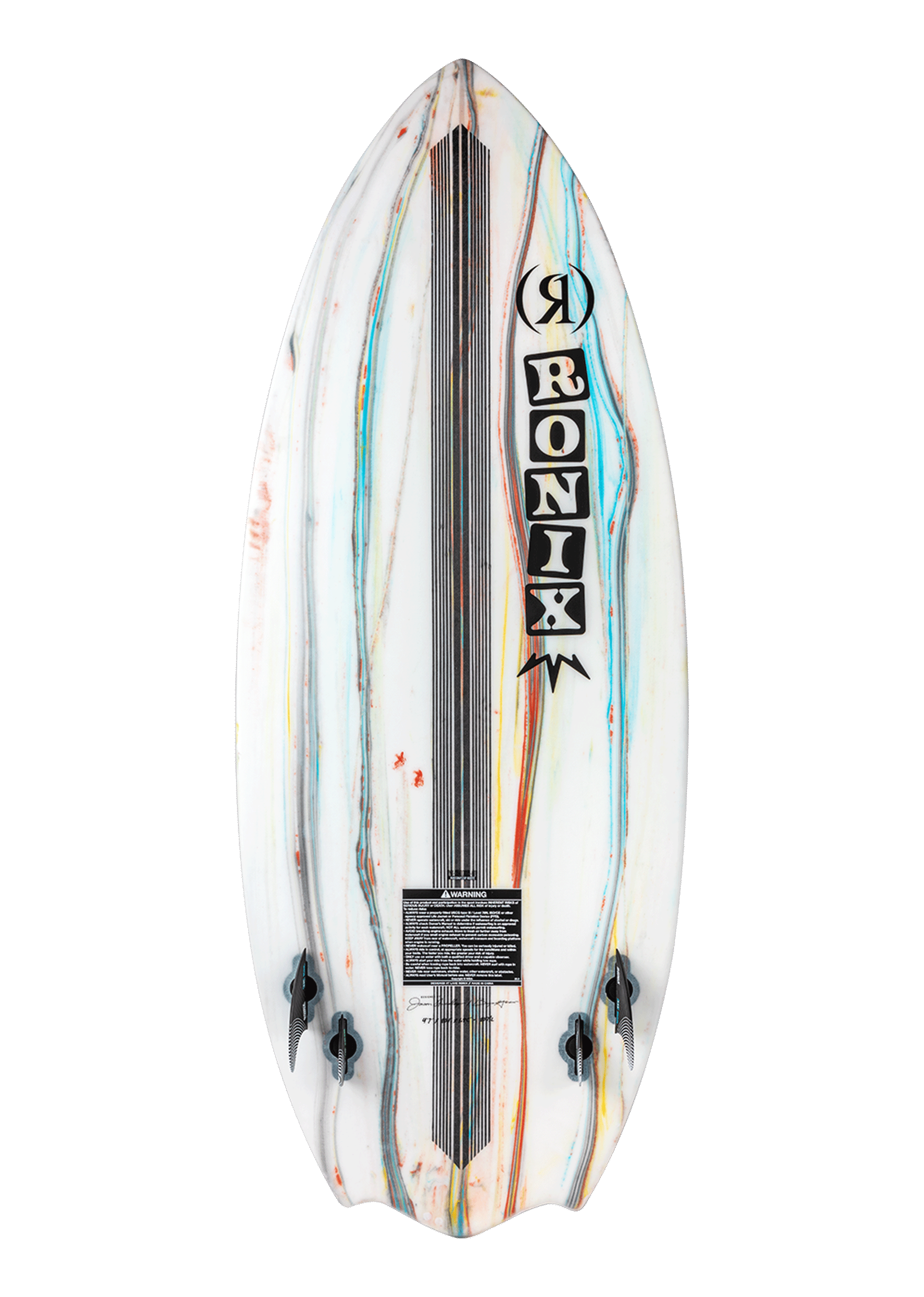Ronix Flyweight Atlantik Wakesurf Board 2025 - 88 Gear