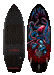 Ronix Tuff Tech Sea Captain Wakesurf Board 25 - 88 Gear