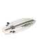 Ronix Flyweight Atlantik Wakesurf Board 2025 - 88 Gear