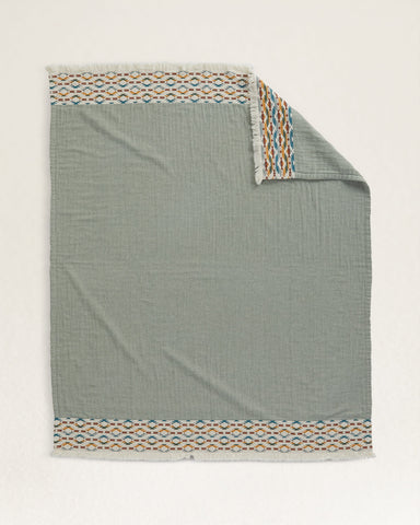 Pendleton Orgranic Cotton Fringed Throw - 88 Gear