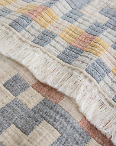 Pendleton Blue Ridge Organic Cotton Fringed Throw - 88 Gear