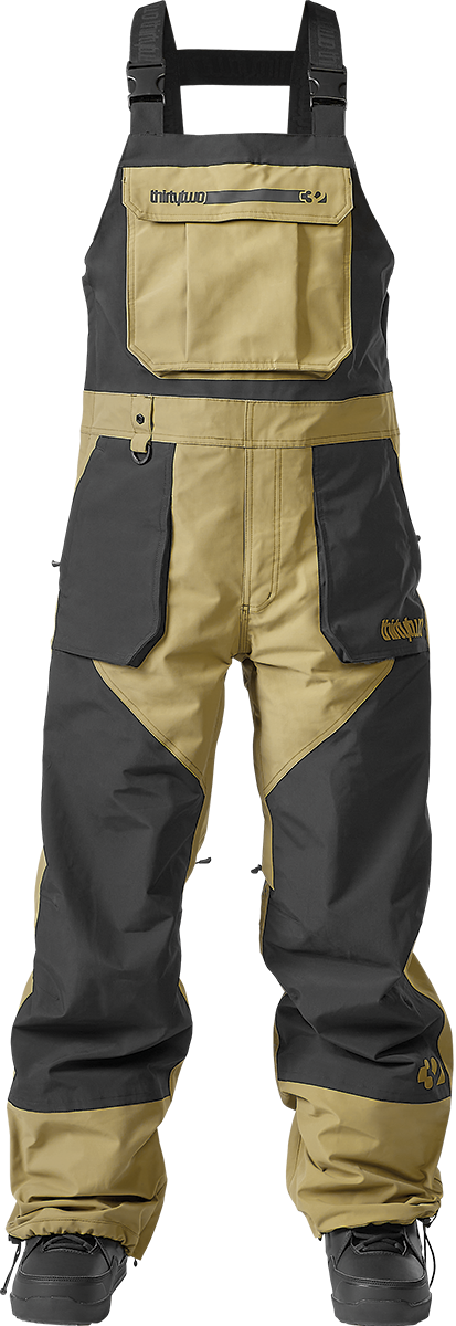 thirtytwo basement bib snowboard Canyoning Black L Men These pants feature fully taped seams and 15k four ThirtyTwo Basement Bib - Youth