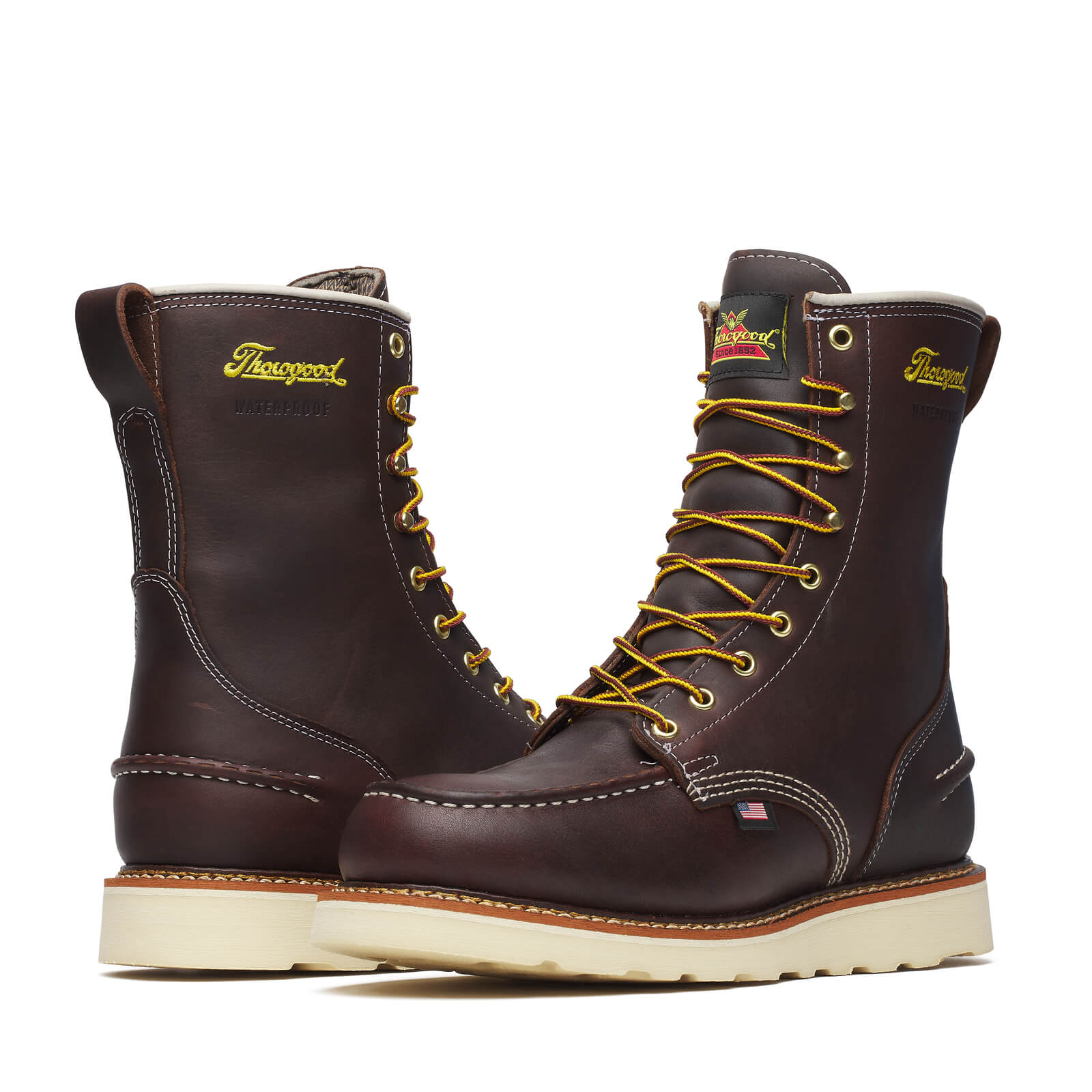 Thorogood 1957 Series Waterproof 8″ Moc Toe