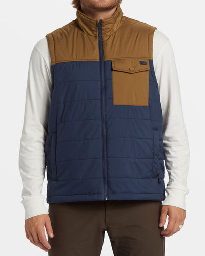 Billabong Prism Quilted Vest - 88 Gear