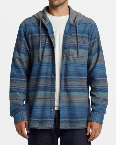 Billabong Baja Hooded Flannel Shirt - 88 Gear