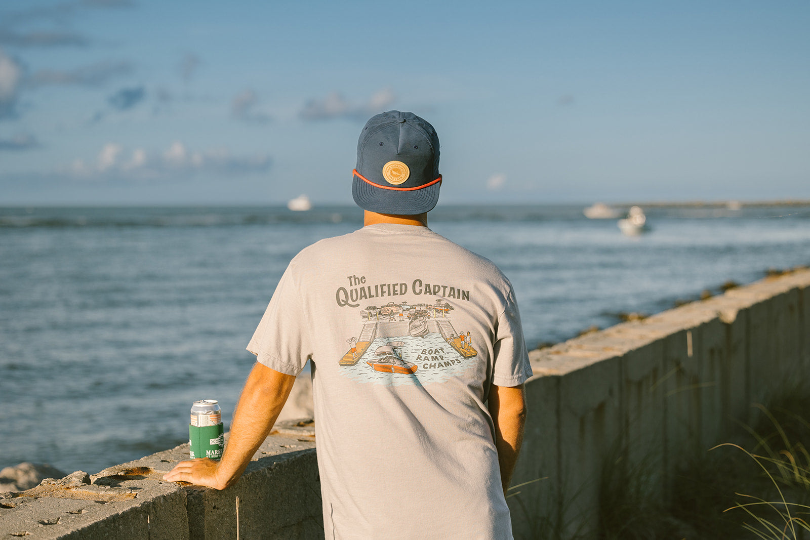 The Qualified Captain Boat Ramp Champ Tee - 88 Gear