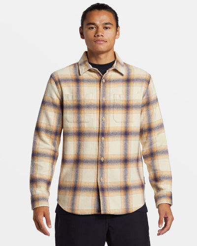 Quiksilver DNA Long Sleeve Flannel Shirt - 88 Gear