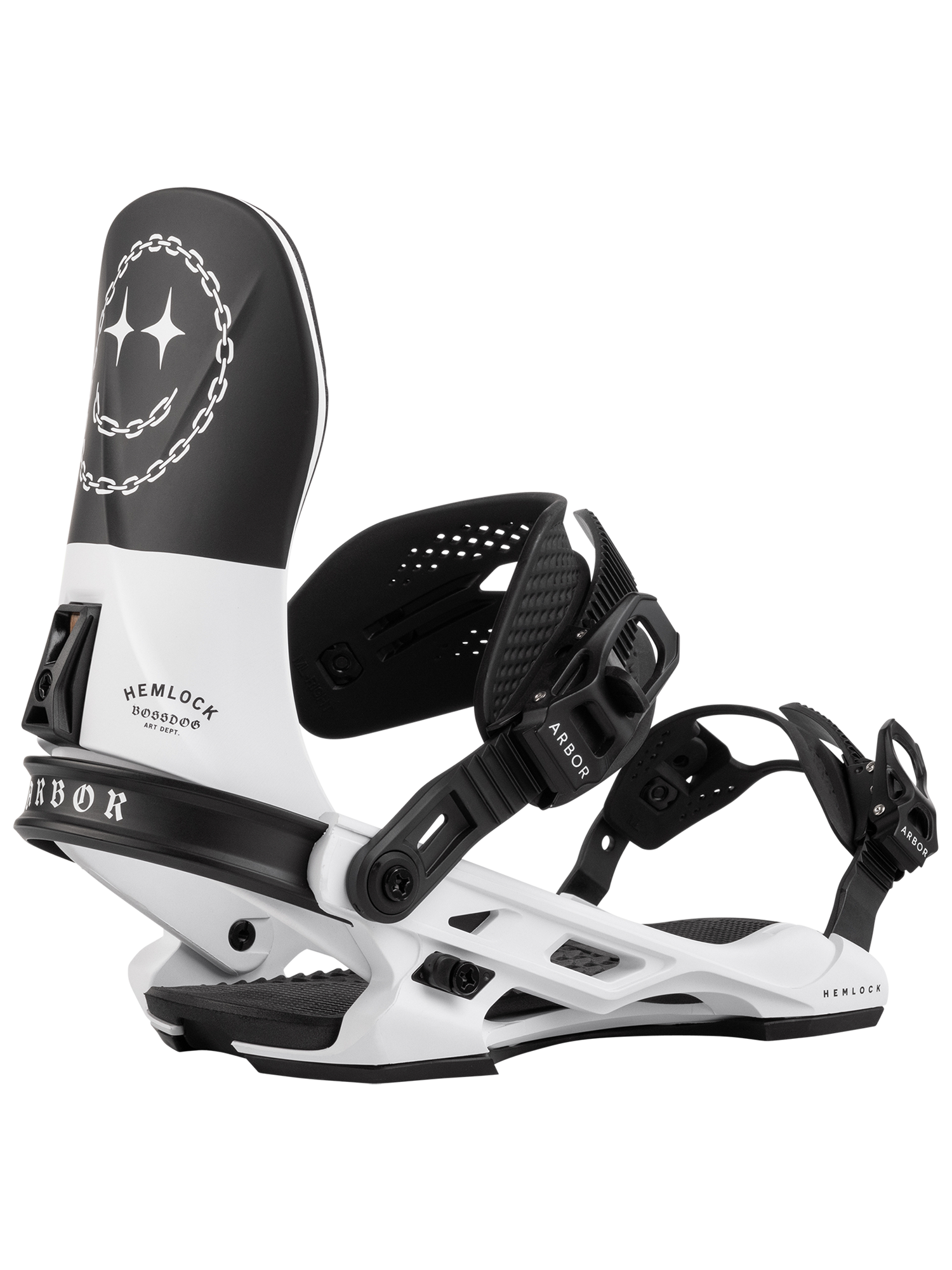 union bindings on arbor snowboard Arbor Hemlock Snowboard Binding