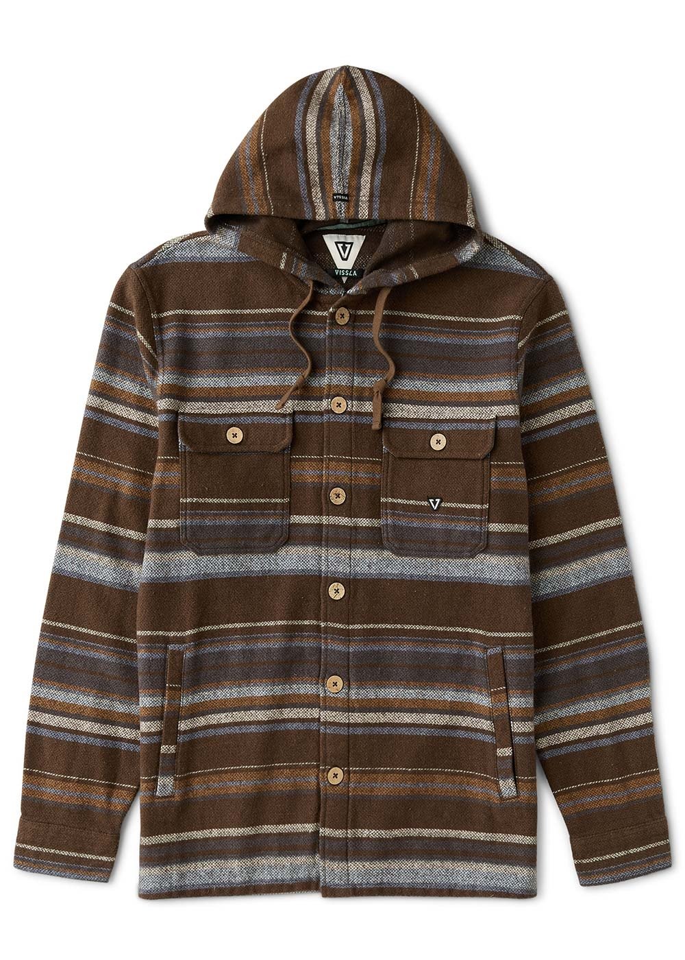 Vissla Descanso Hooded Shirt Jacket - 88 Gear