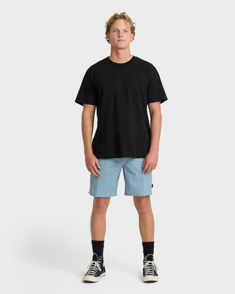 Billabong Crossfire Elastic Wave Washed 18" Hybrid Shorts - 88 Gear