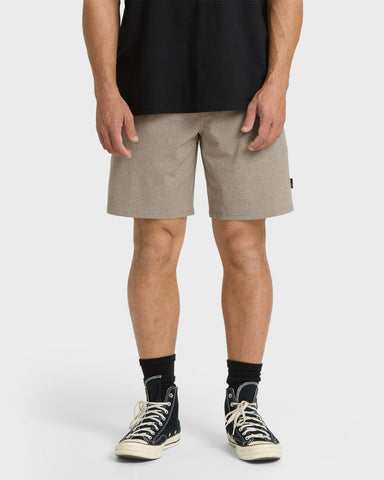 Billabong Crossfire Elastic Wave Washed Shorts - 88 Gear