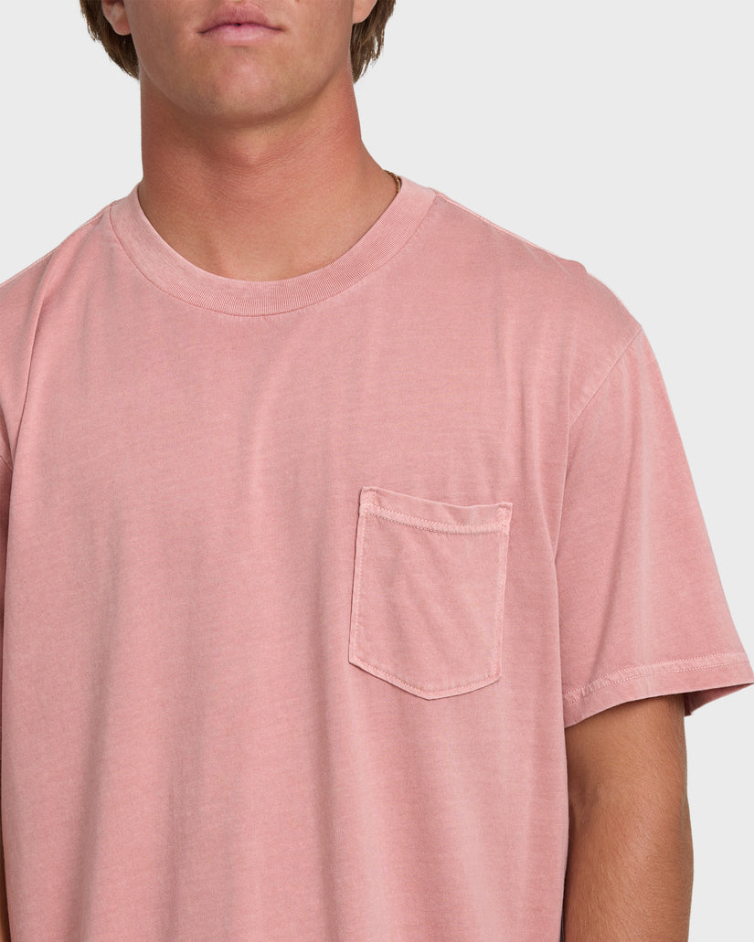 Billabong Essential Wave Washed Premium Short Sleeve Pocket Tee - 88 Gear