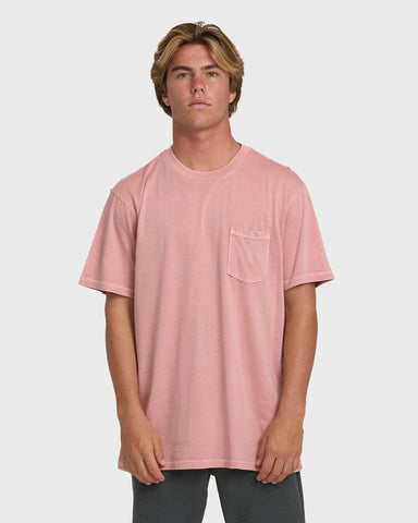 Billabong Essential Wave Washed Premium Short Sleeve Pocket Tee - 88 Gear