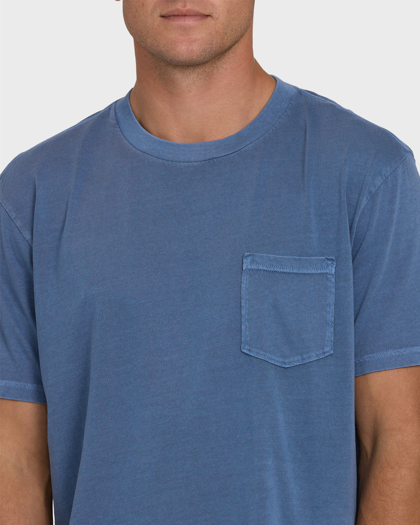 Billabong Essential Wave Washed Premium Short Sleeve Pocket Tee - 88 Gear