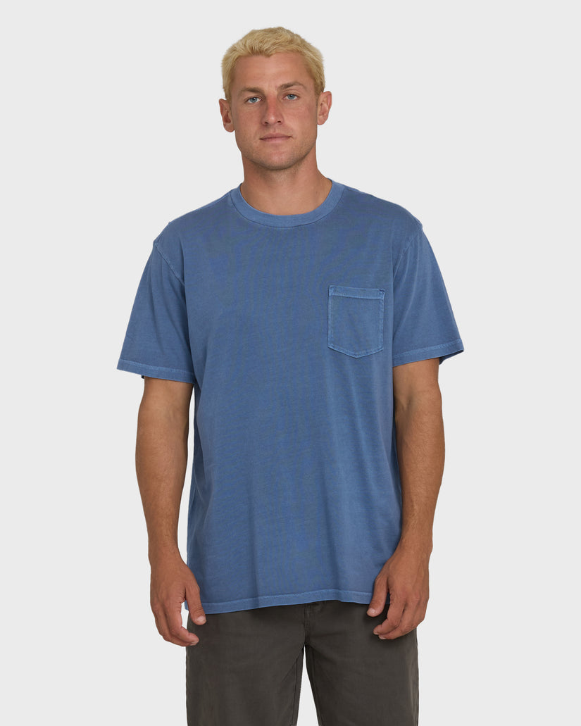 Billabong Essential Wave Washed Premium Short Sleeve Pocket Tee - 88 Gear