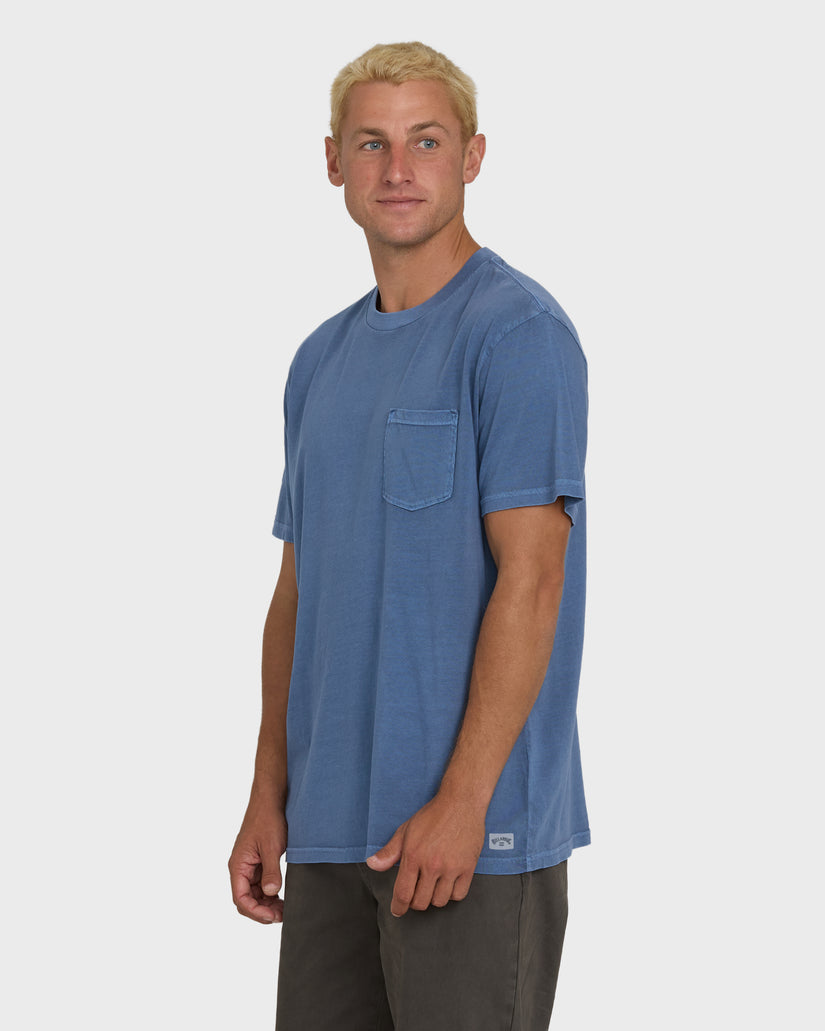 Billabong Essential Wave Washed Premium Short Sleeve Pocket Tee - 88 Gear