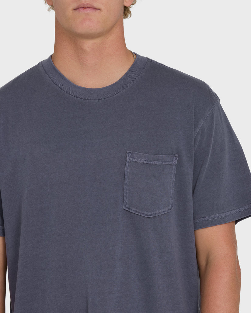 Billabong Essential Wave Washed Premium Short Sleeve Pocket Tee - 88 Gear