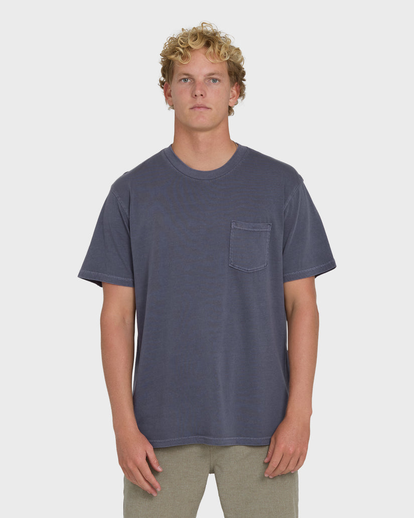 Billabong Essential Wave Washed Premium Short Sleeve Pocket Tee - 88 Gear