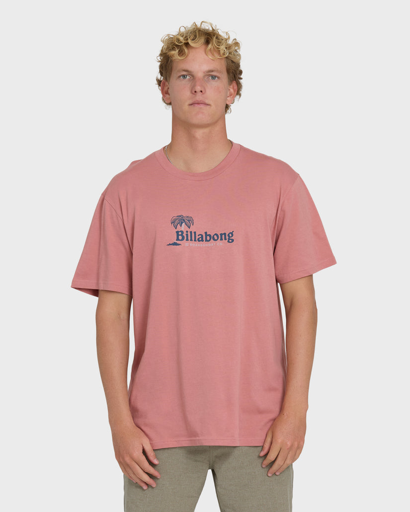 Billabong Check Out Premium Short Sleeve Knit T-Shirt - 88 Gear