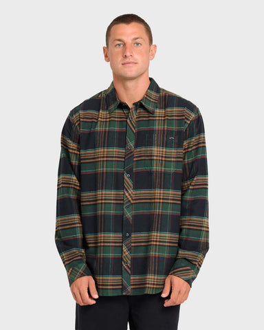 Billabong Coastline Men's Flannel Shirt - 88 Gear