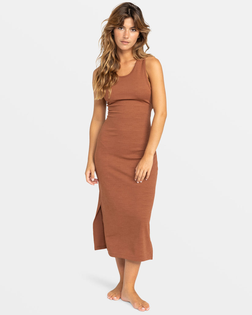 Roxy Good Keepsake Midi Dress - 88 Gear