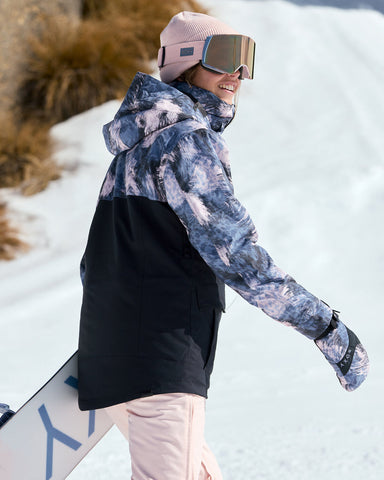 Roxy Dawnrae Parka Snow Jacket - Wild Wind Darknight - 88 Gear