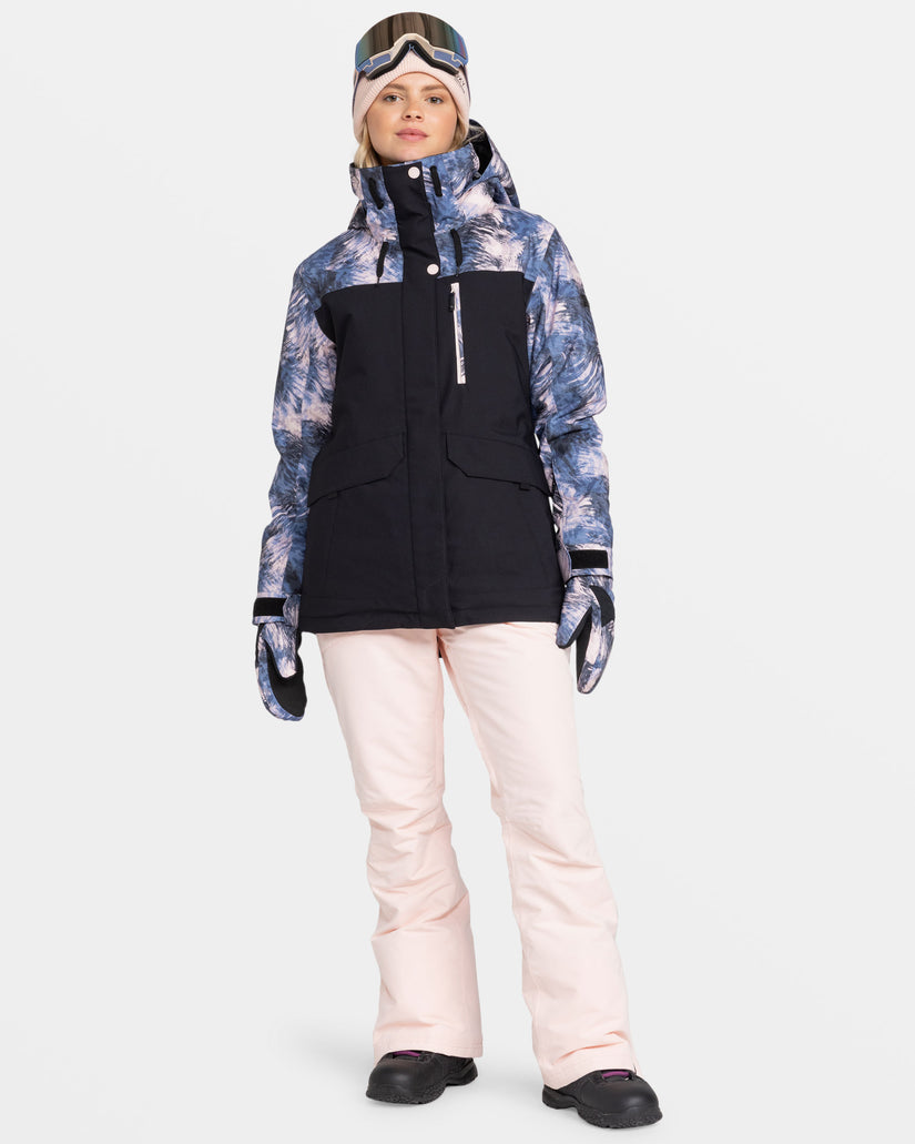 Roxy Dawnrae Parka Snow Jacket - Wild Wind Darknight - 88 Gear