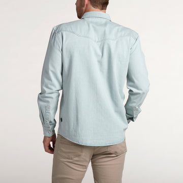 Howler Brothers Dust Up Denim Snapshirt - 88 Gear