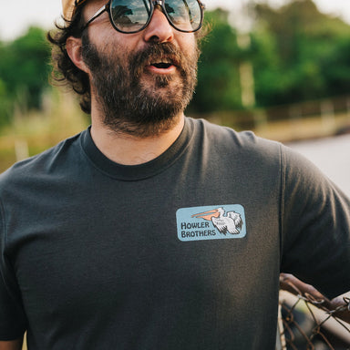 Howler Brothers Pelican Badge T-Shirt - 88 Gear