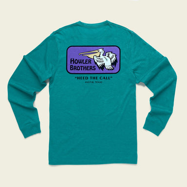 Howler Brothers Pelican Badge Longsleeve T-Shirt - 88 Gear