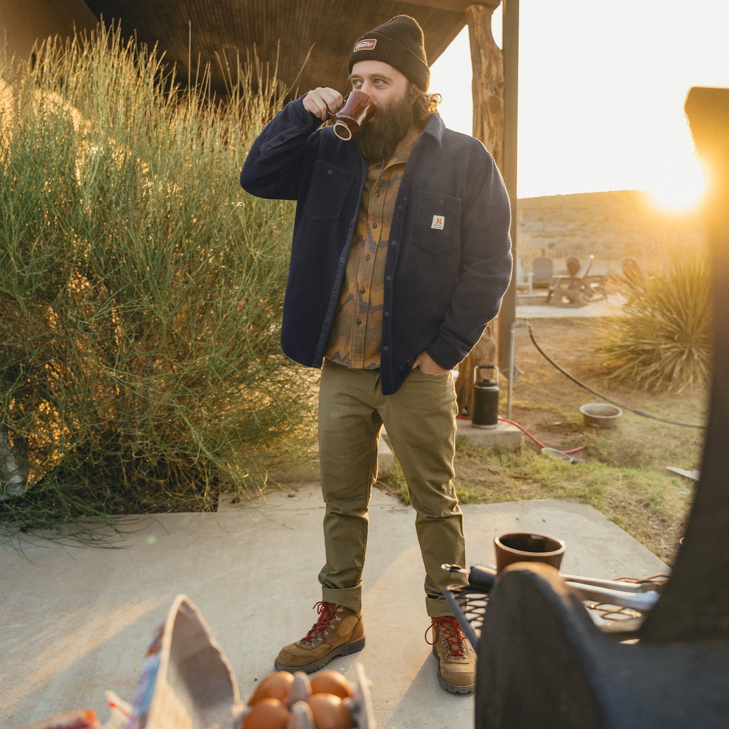 Howler Brothers Allegheny Fleece Overshirt - 88 Gear