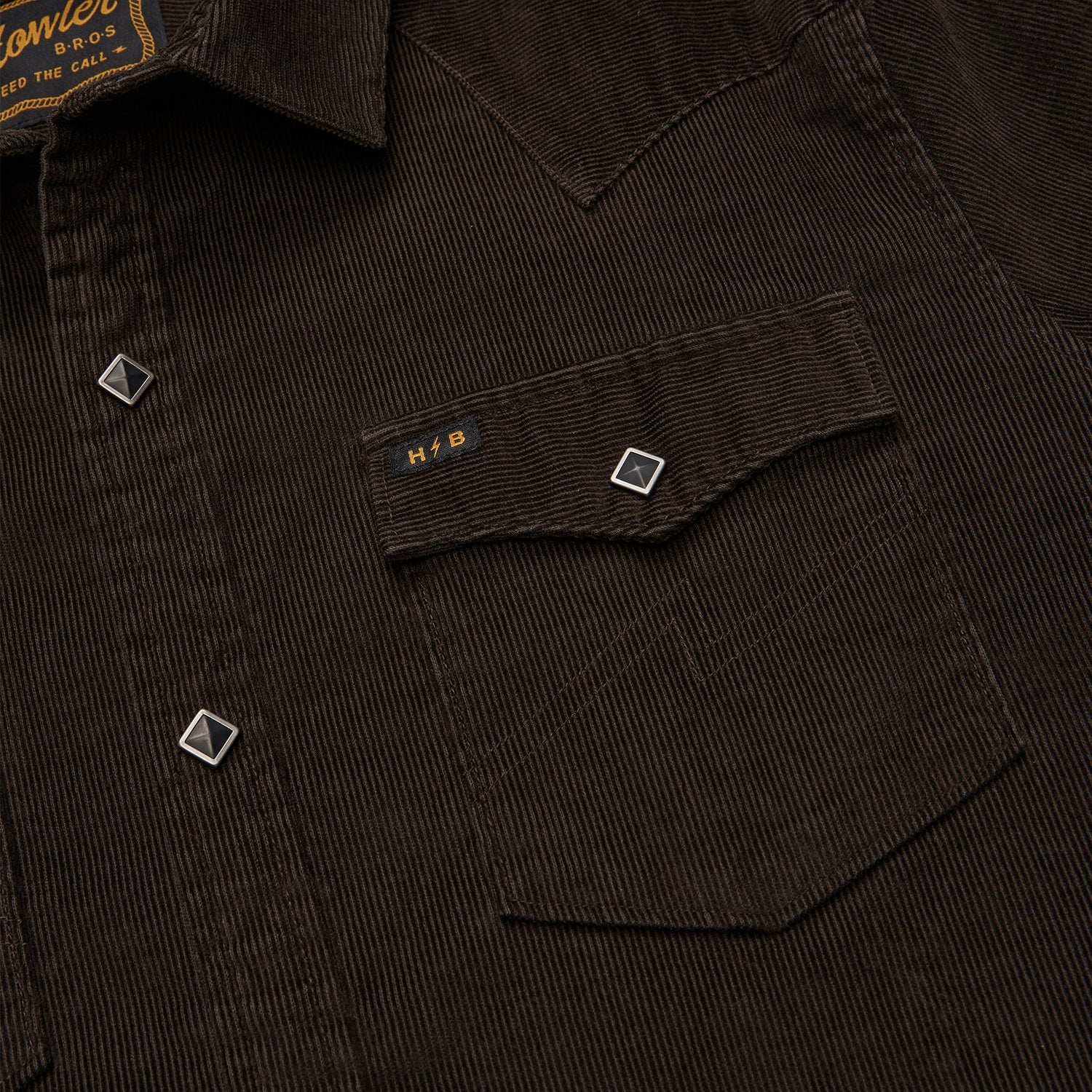 Banning Corduroy Snapshirt