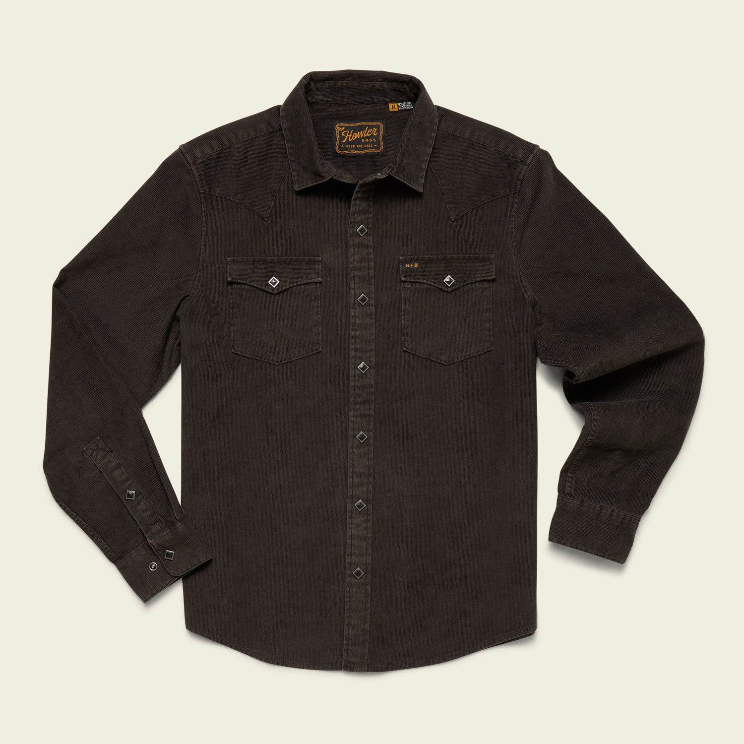 Banning Corduroy Snapshirt