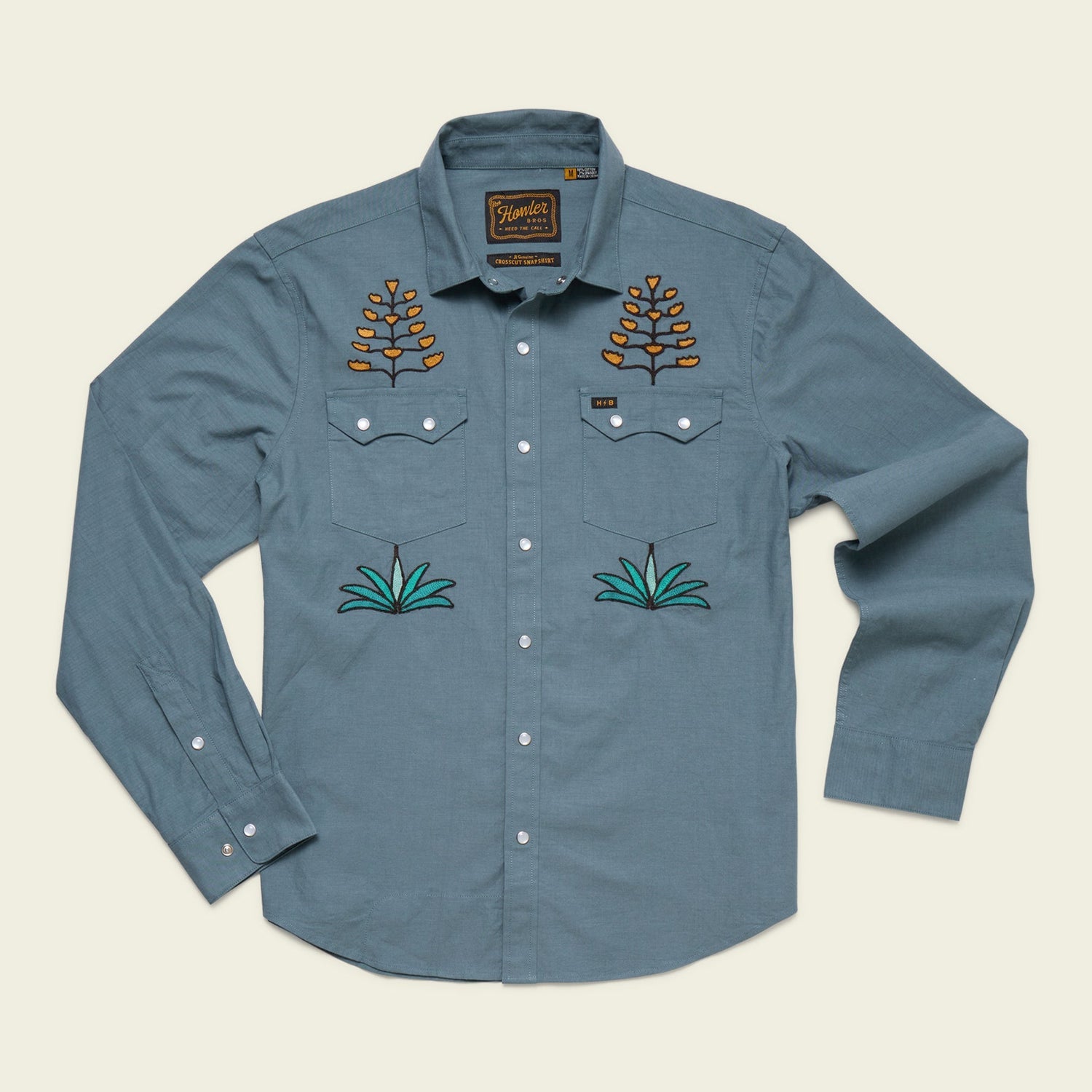 Howler Brothers Crosscut Deluxe Snapshirt - 88 Gear